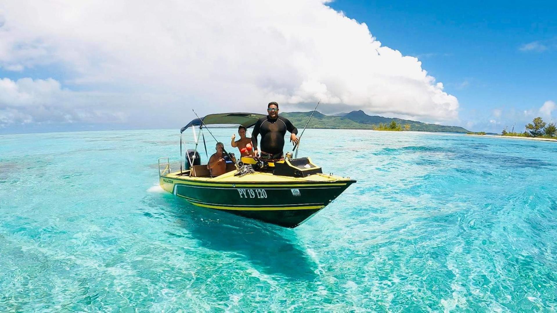 Mataura Mara'Ai Le Spot Tubuai, Chambre Triple Deluxe Mahu Sdb Privee Avec Piscine المظهر الخارجي الصورة