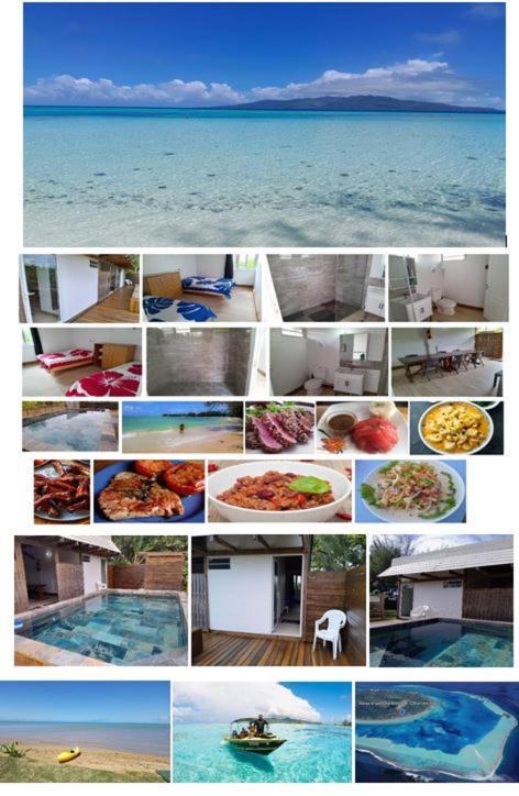 Mataura Mara'Ai Le Spot Tubuai, Chambre Triple Deluxe Mahu Sdb Privee Avec Piscine المظهر الخارجي الصورة